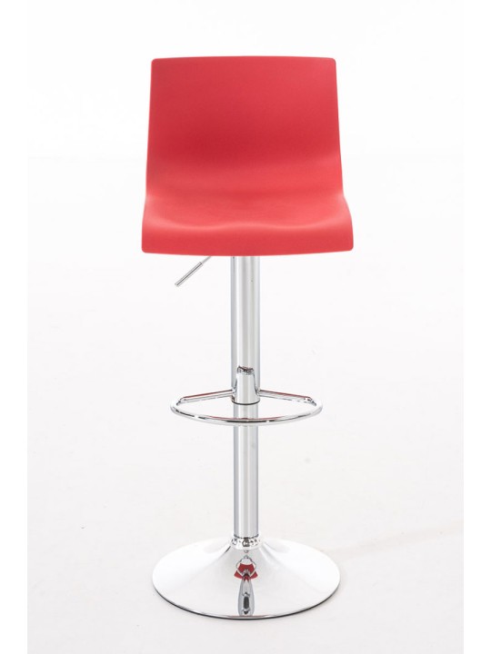 Taburete de bar Hoover C, rojo