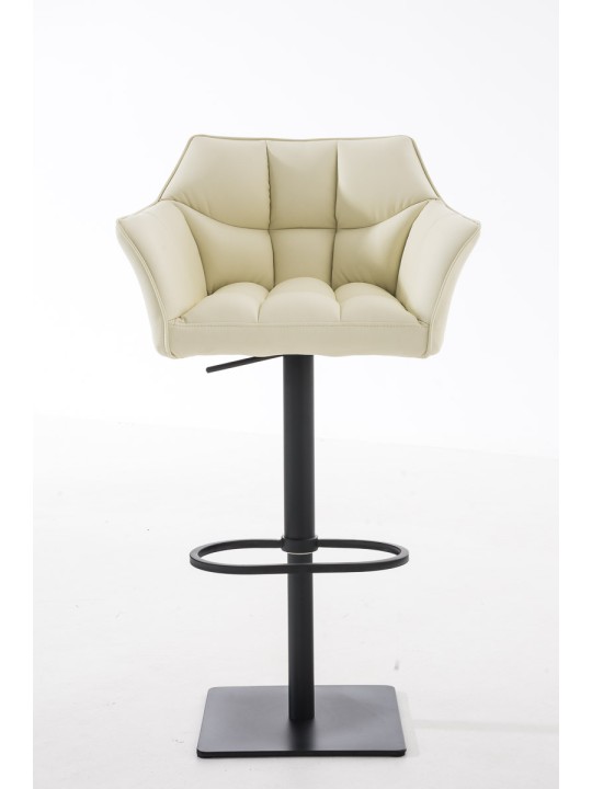 Taburete de bar Damaso B, crema