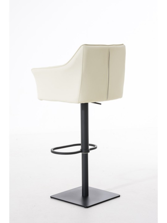 Taburete de bar Damaso B, crema