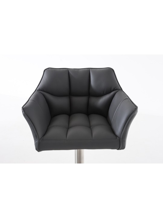 Taburete de bar Damaso E, gris