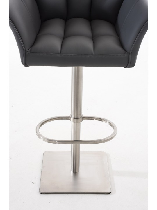 Taburete de bar Damaso E, gris