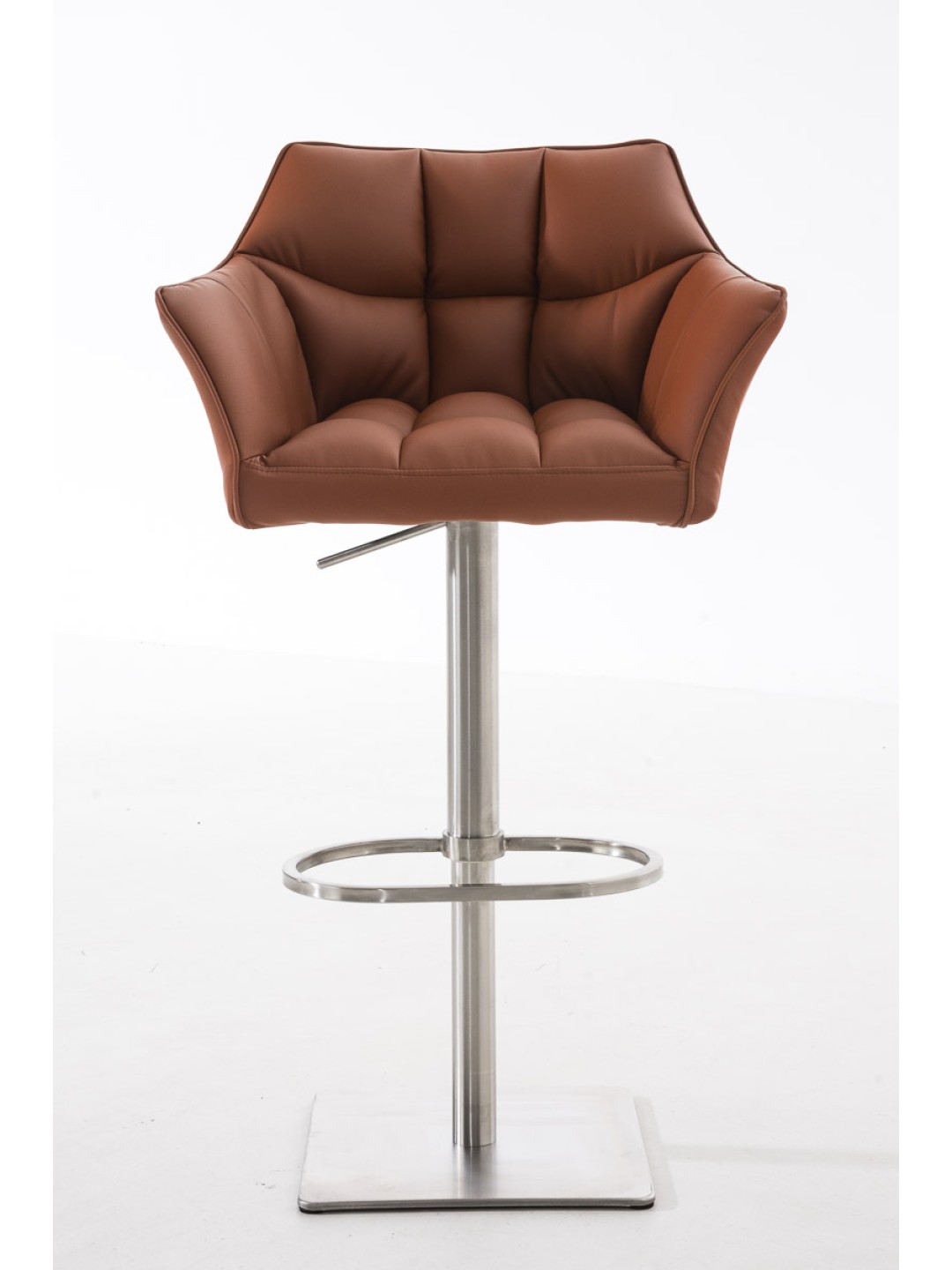 Taburete de bar Damaso E, marrón claro