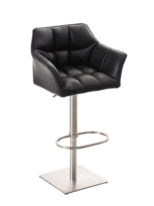 Taburete de bar Damaso E, negro