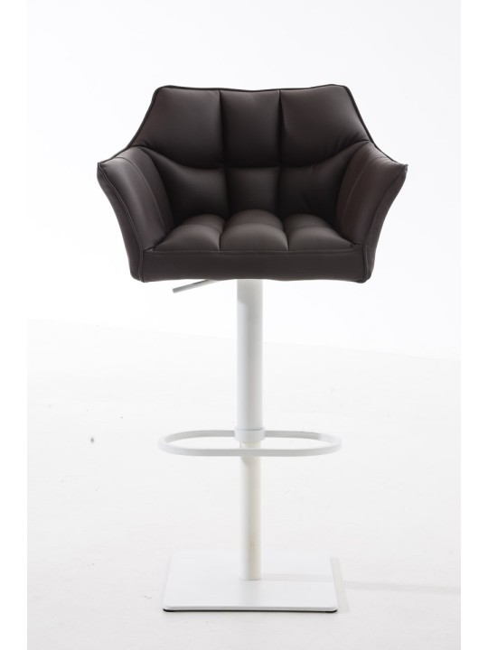Taburete de bar Damaso W, marrón
