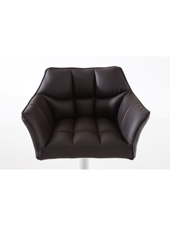 Taburete de bar Damaso W, marrón