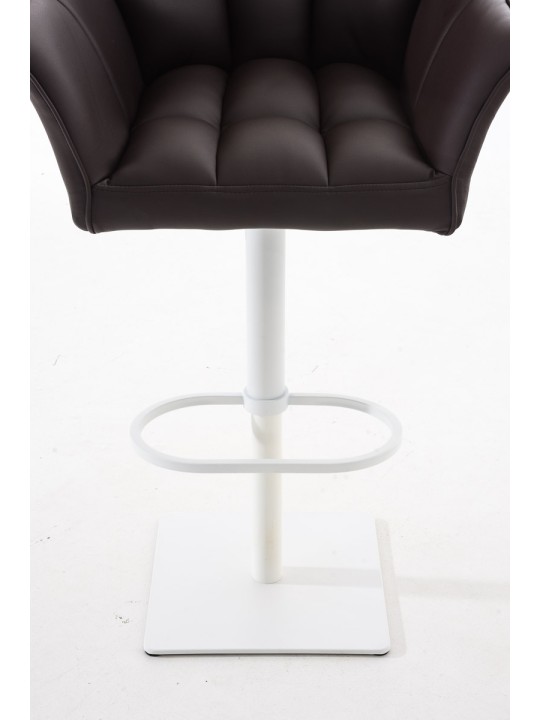 Taburete de bar Damaso W, marrón