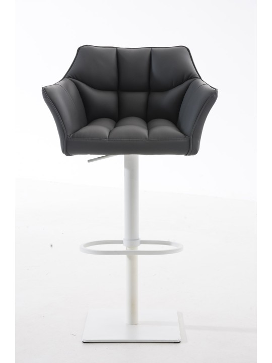 Taburete de bar Damaso W, gris