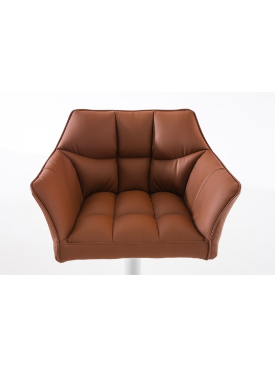 Taburete de bar Damaso W, marrón claro