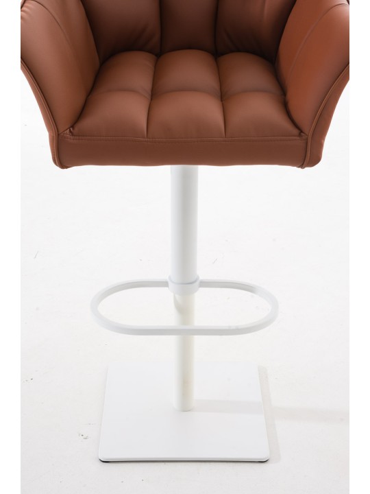 Taburete de bar Damaso W, marrón claro