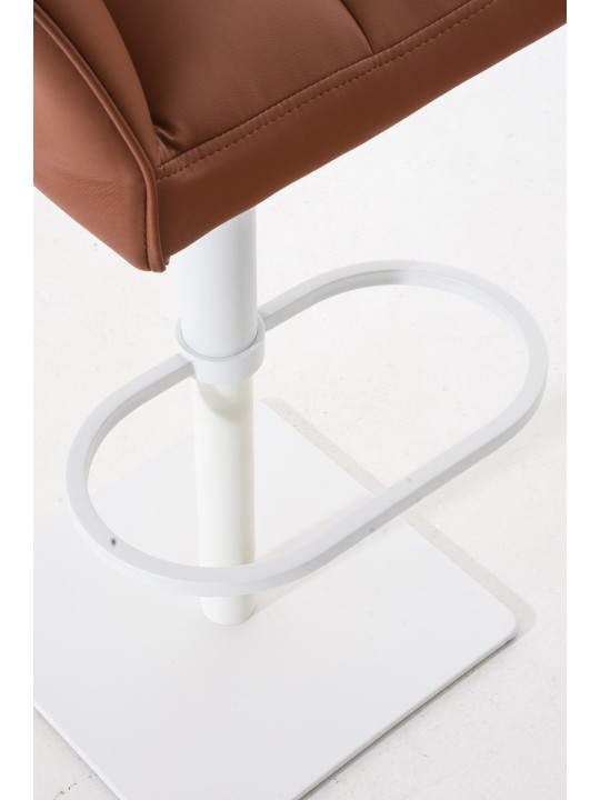 Taburete de bar Damaso W, marrón claro