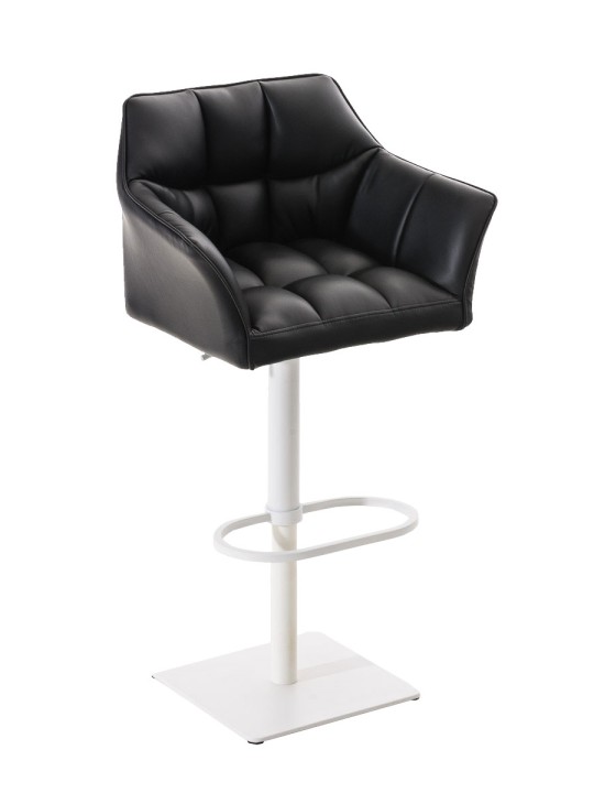 Taburete de bar Damaso W, negro