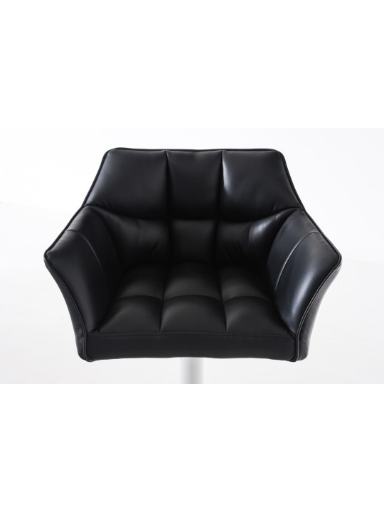 Taburete de bar Damaso W, negro