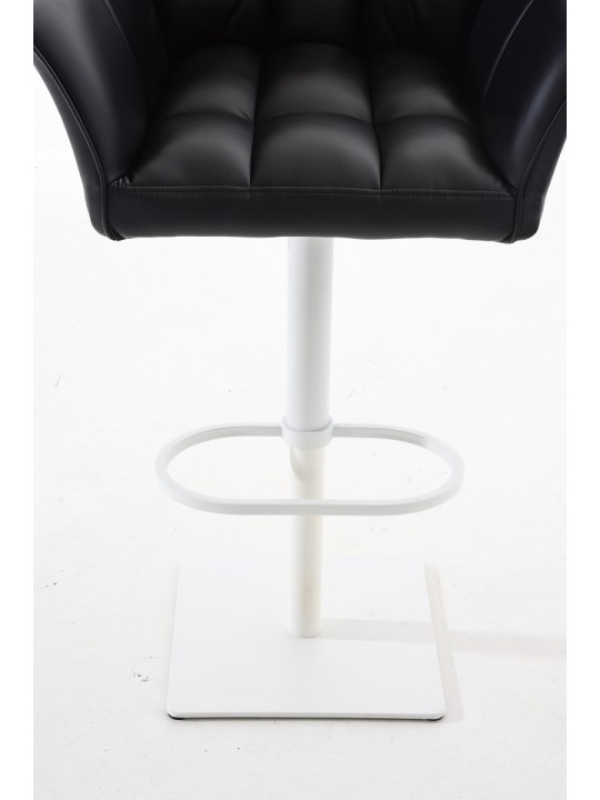 Taburete de bar Damaso W, negro