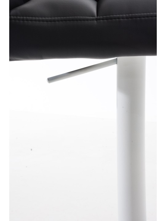 Taburete de bar Damaso W, negro