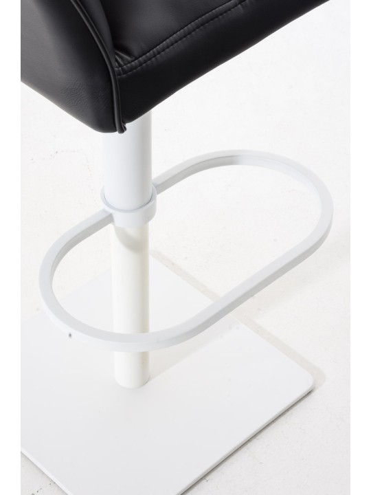 Taburete de bar Damaso W, negro