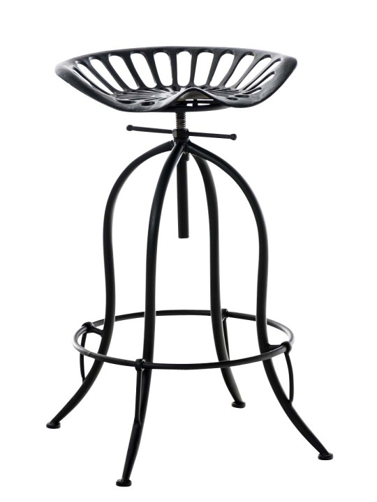 Taburete de bar Mimosa, negro