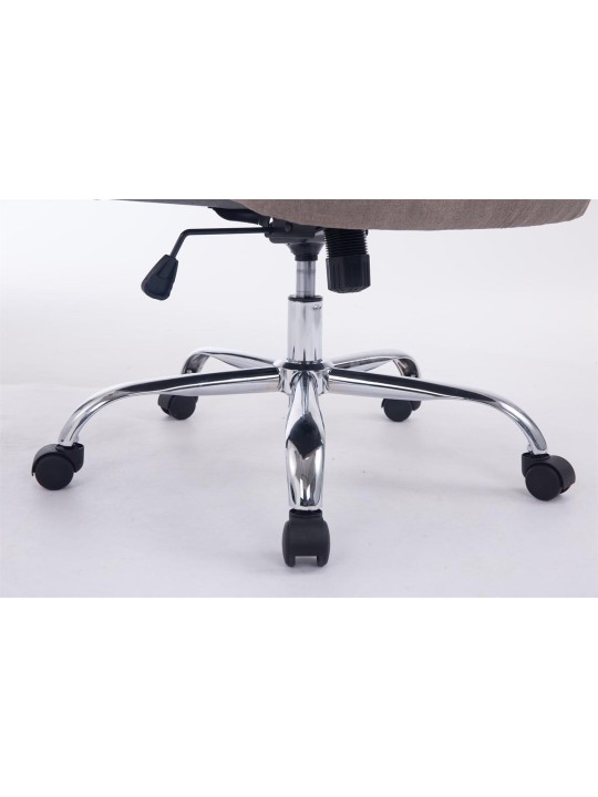 Silla de oficina BIG tela Vancouver, taupe Silla de oficina BIG tela Vancouver, taupe