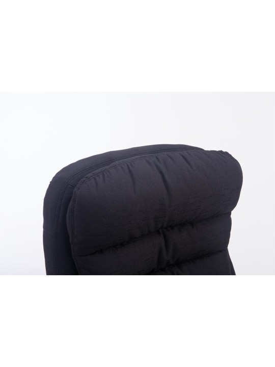 Silla de oficina BIG tela Vancouver, negro