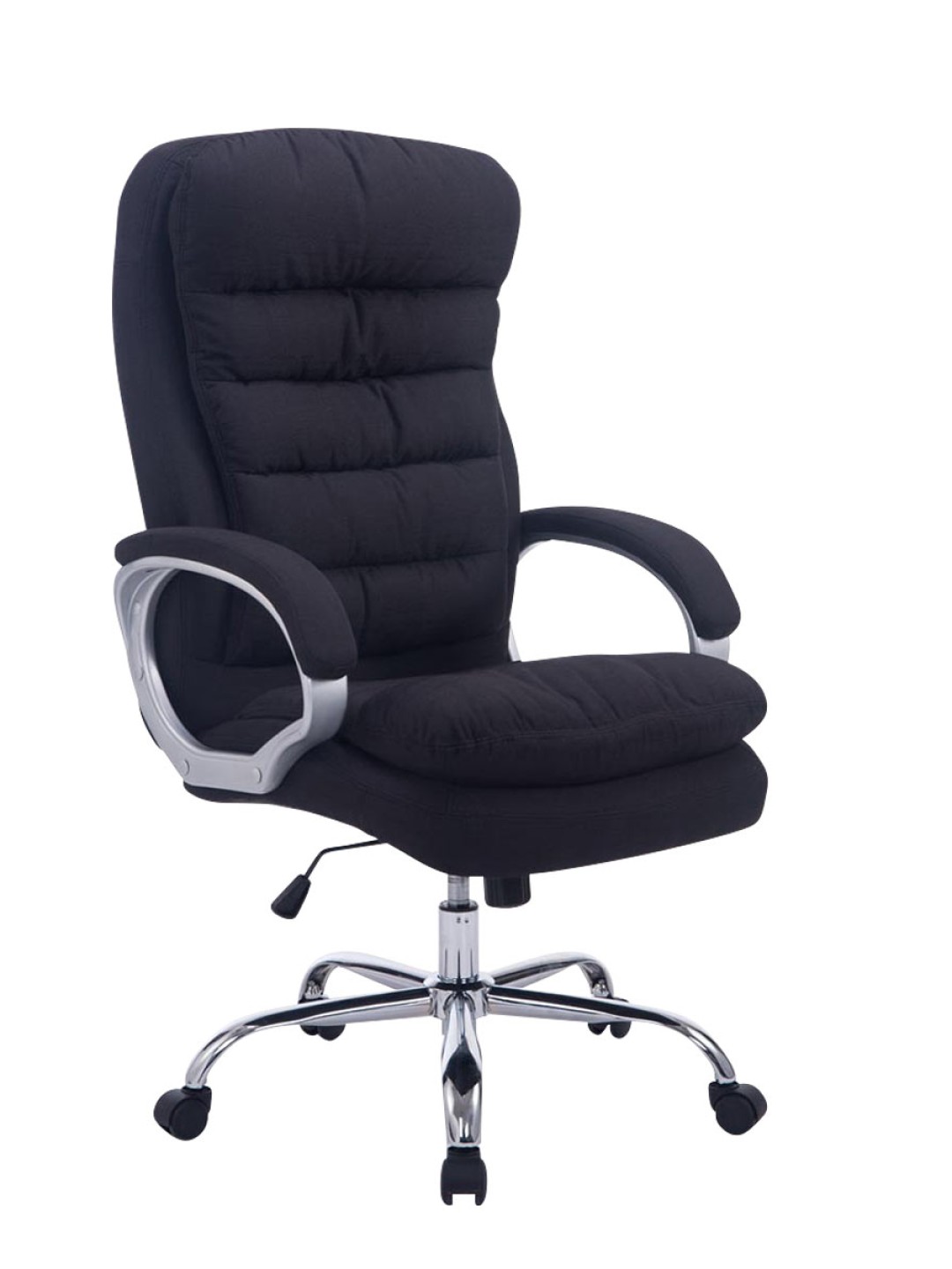 Silla de oficina BIG tela Vancouver, negro