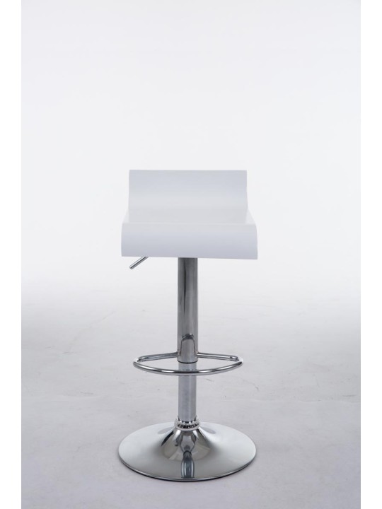 Taburete de bar Madera, blanco Taburete de bar Madera, blanco