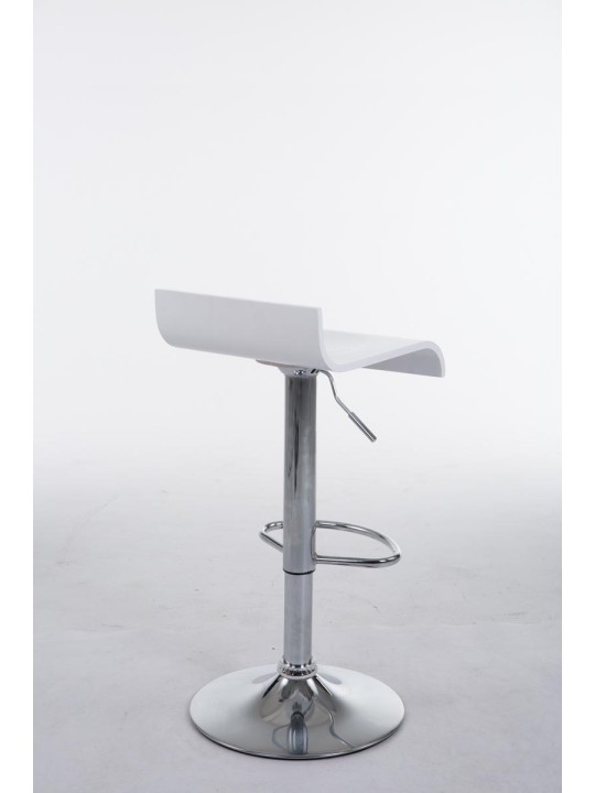 Taburete de bar Madera, blanco Taburete de bar Madera, blanco