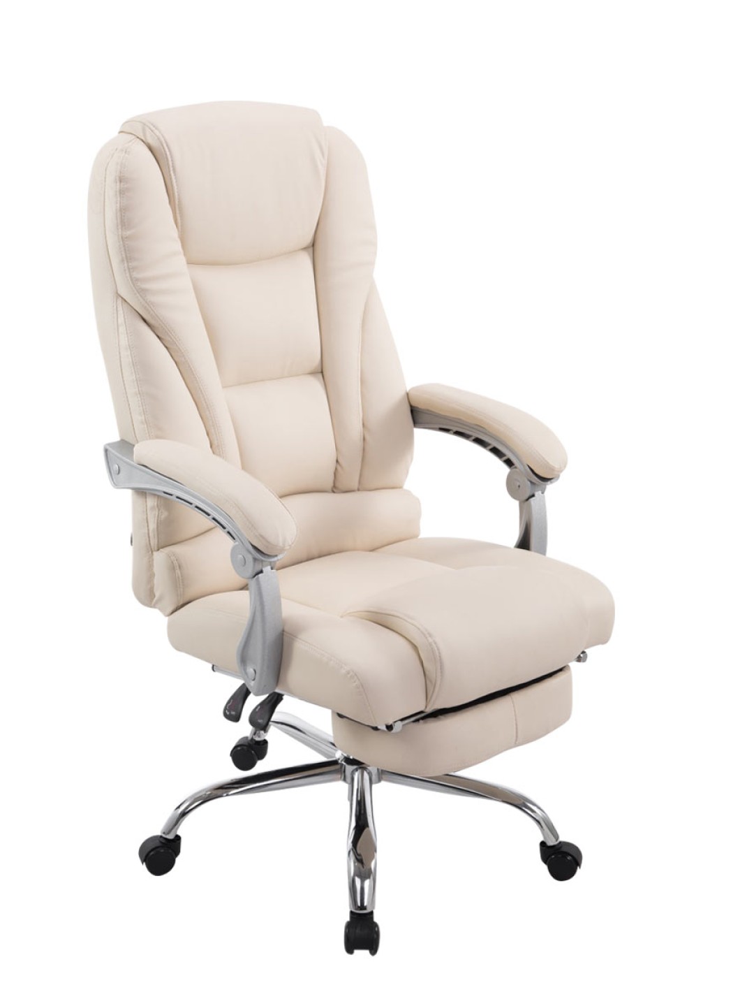 Silla de oficina Pacific, crema