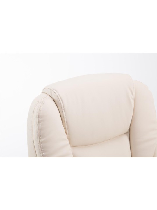 Silla de oficina Pacific, crema