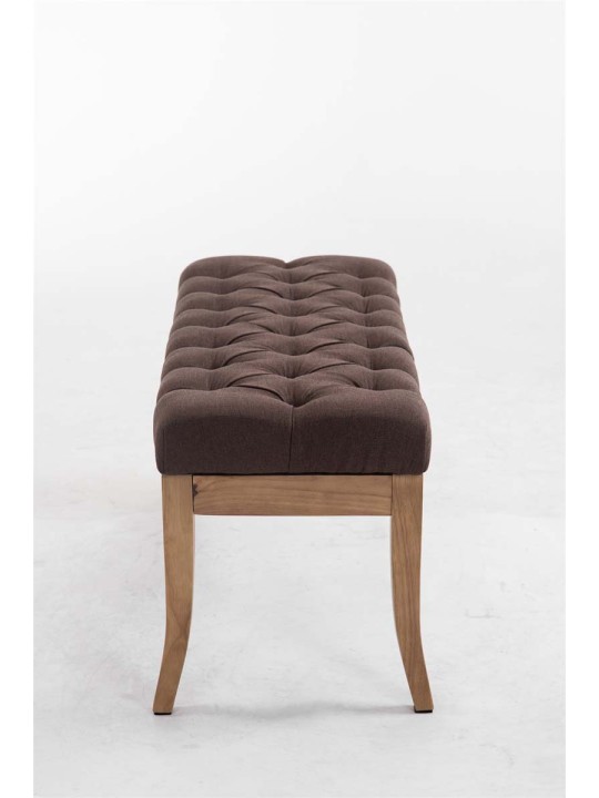 Banco Ramses tela antiguo-claro 100, marrón