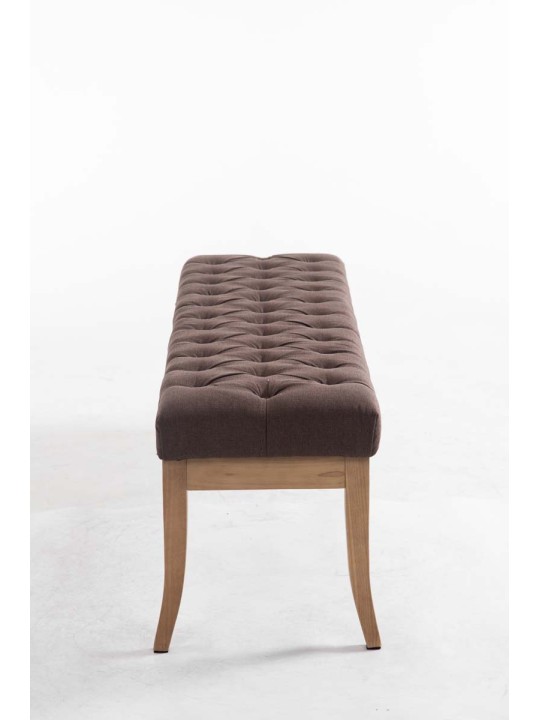 Banco Ramses tela antiguo-claro 150, marrón