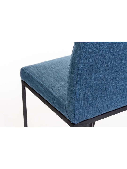 Taburete de bar Panamá B tela, azul Taburete de bar Panamá B tela, azul