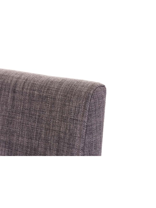 Taburete de bar Panamá B tela, gris