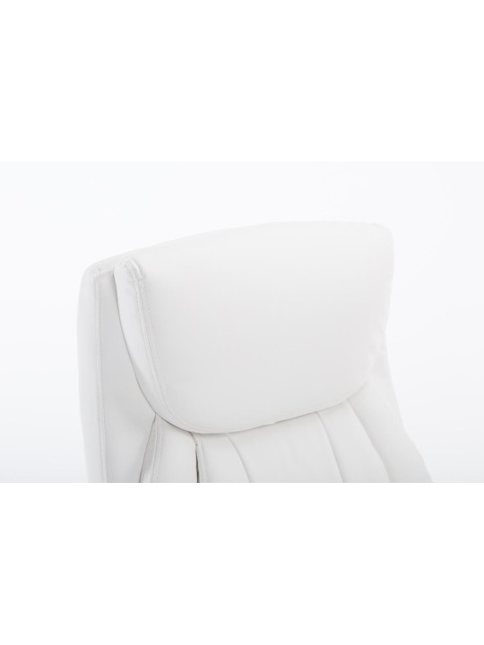 Silla de oficina Platón, blanco