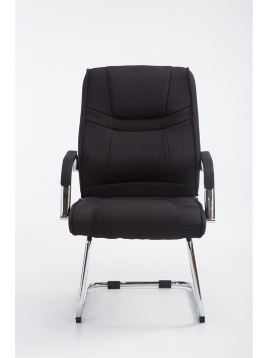 Silla de visita tela Attila, negro Silla de visita tela Attila, negro