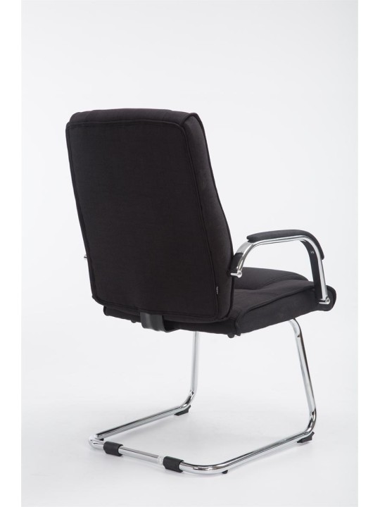 Silla de visita tela Attila, negro Silla de visita tela Attila, negro