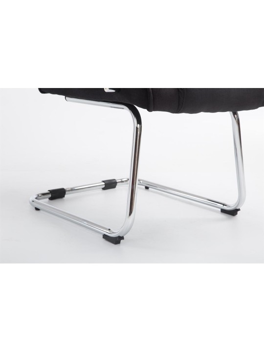 Silla de visita tela Attila, negro Silla de visita tela Attila, negro