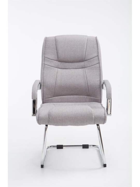 Silla de visita tela Attila, gris Silla de visita tela Attila, gris