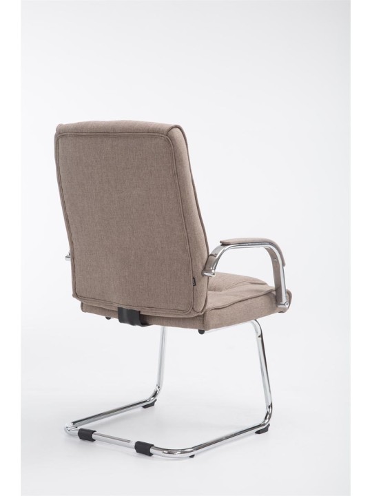 Silla de visita tela Attila, taupe Silla de visita tela Attila, taupe