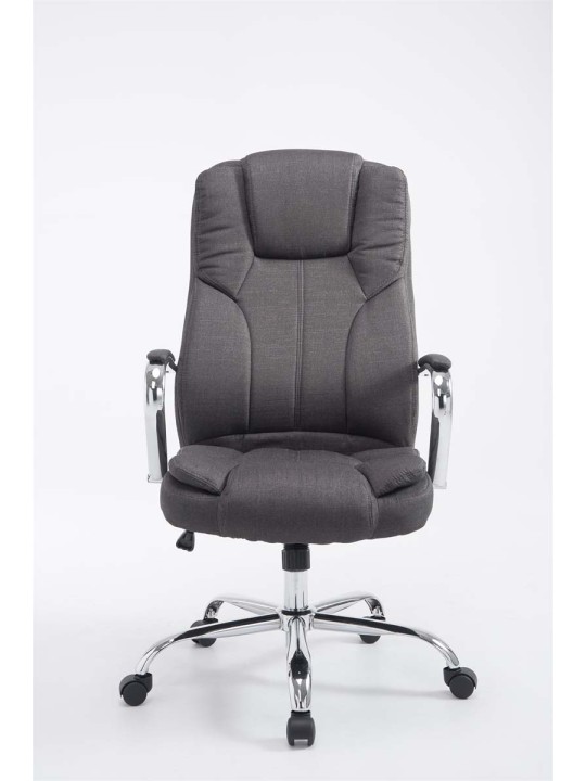 Silla de oficina BIG Xanthos tela V2, gris oscuro