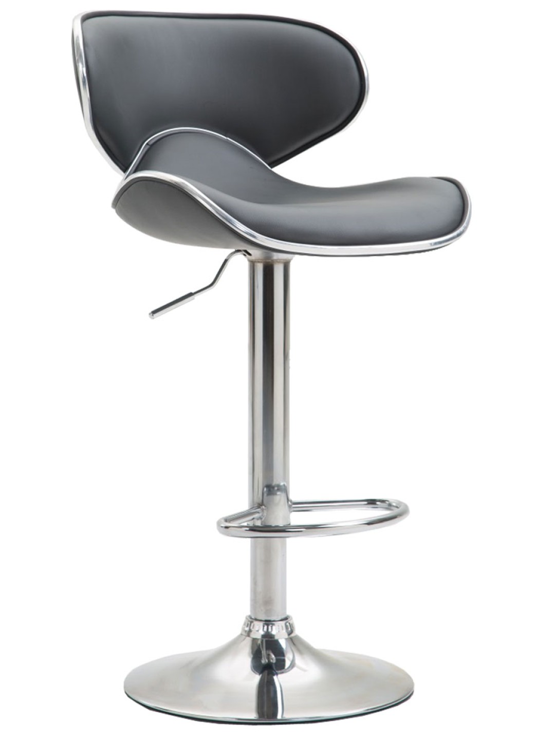 Taburete de bar Las Vegas V2 cromo, gris
