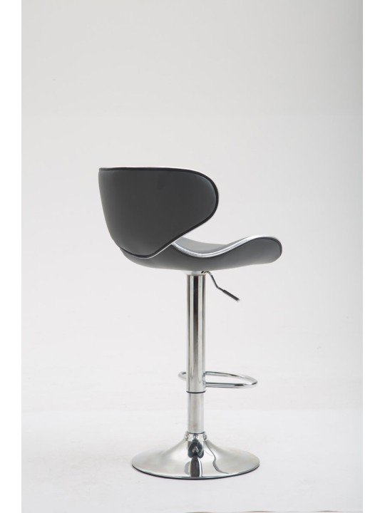 Taburete de bar Las Vegas V2 cromo, gris