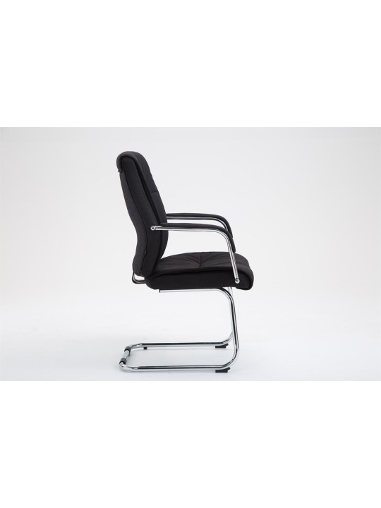 Silla de visita tela Sievert, negro Silla de visita tela Sievert, negro