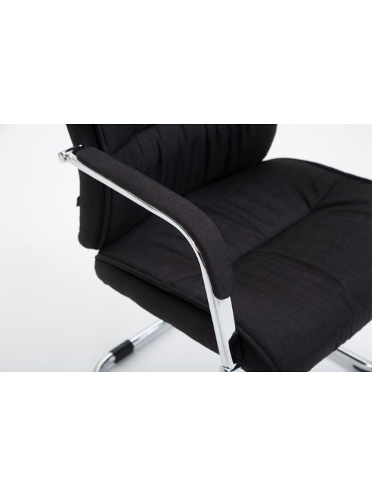 Silla de visita tela Sievert, negro Silla de visita tela Sievert, negro