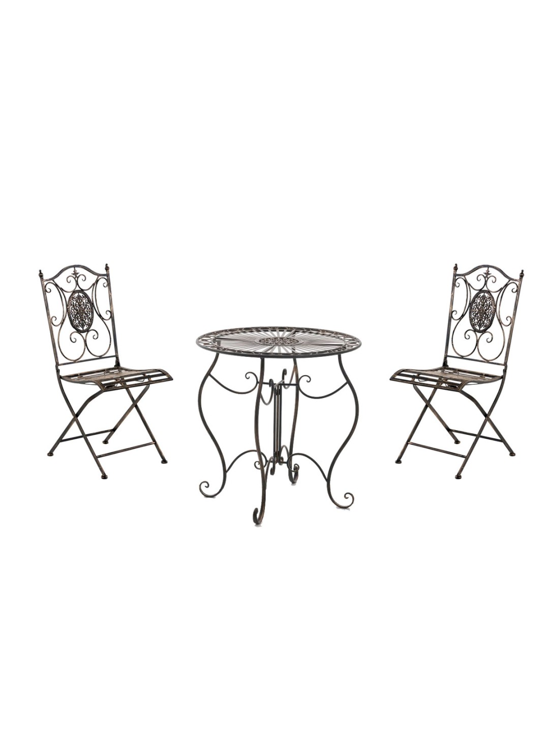 Grupo de asientos Aldeano, bronce