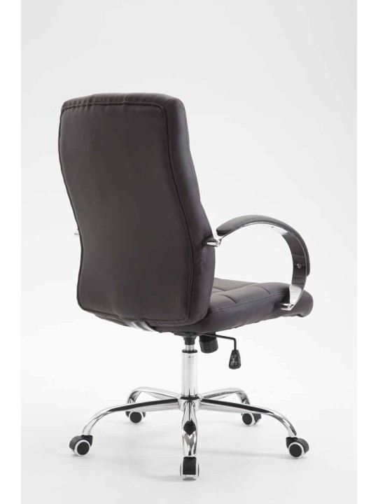 Silla de oficina Mikos, marrón
