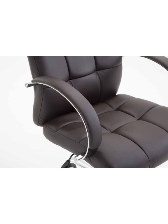 Silla de oficina Mikos, marrón