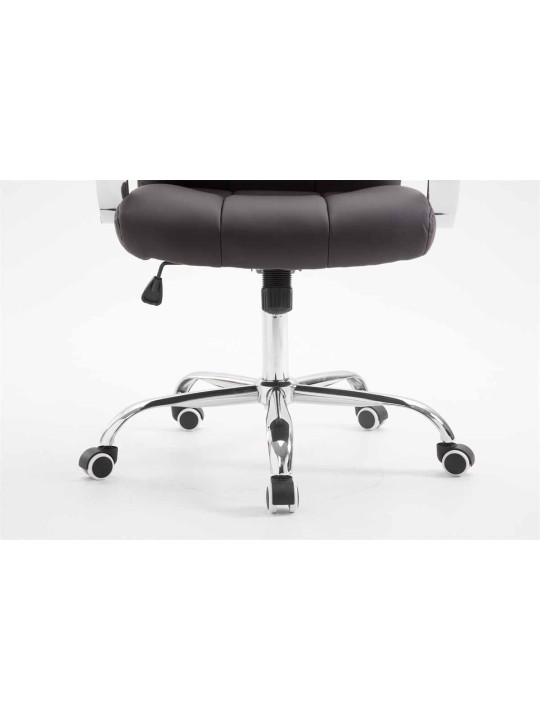 Silla de oficina Mikos, marrón