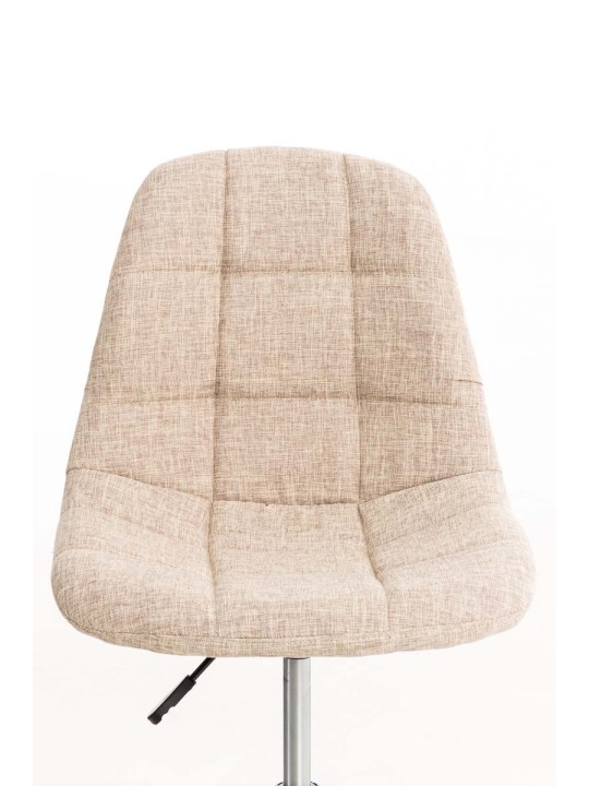 Silla de oficina Emil tela, crema Silla de oficina Emil tela, crema