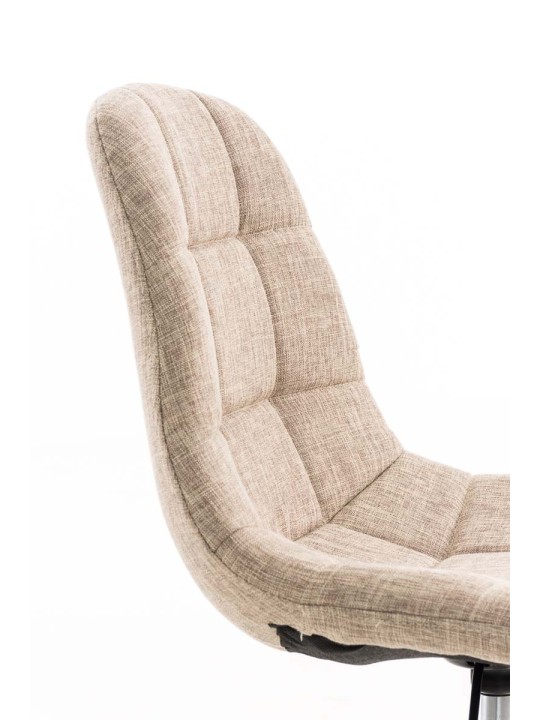 Silla de oficina Emil tela, crema Silla de oficina Emil tela, crema