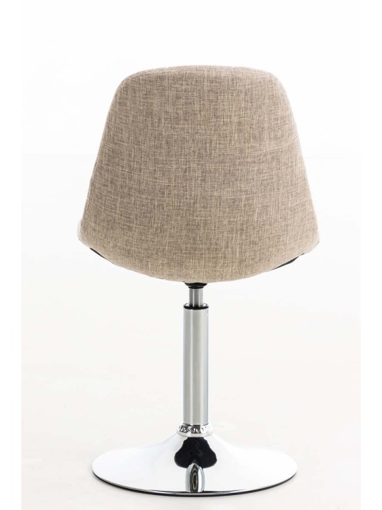 Silla Emil tela, crema