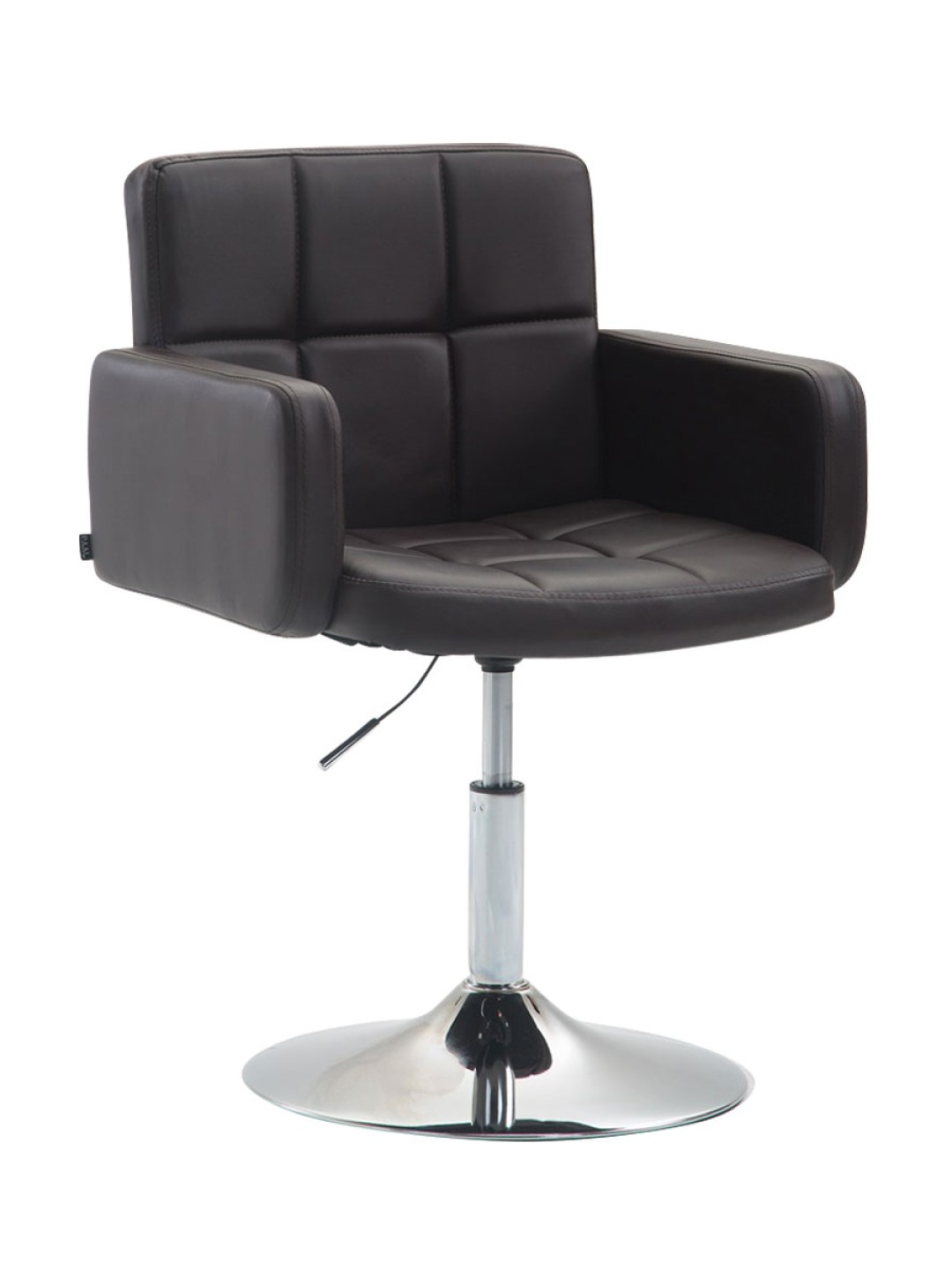 Tumbona Los Angeles polipiel, marrón